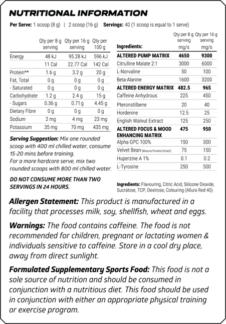 Altered State by JD Nutraceuticals